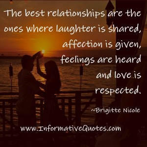 The Best Relationships