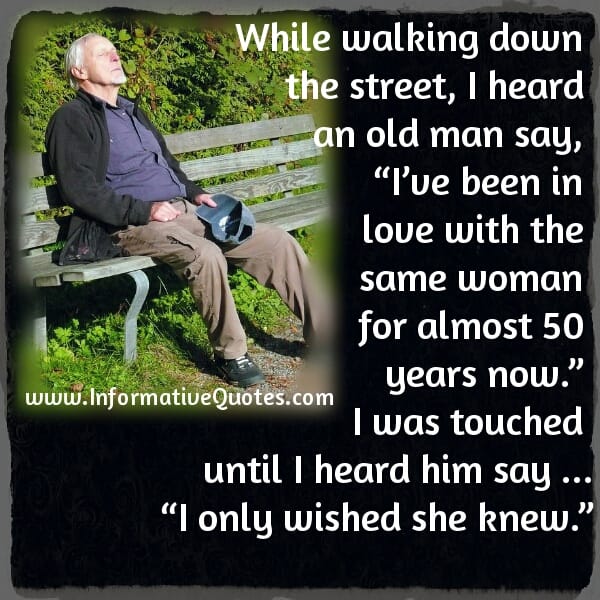 I only wished she knew