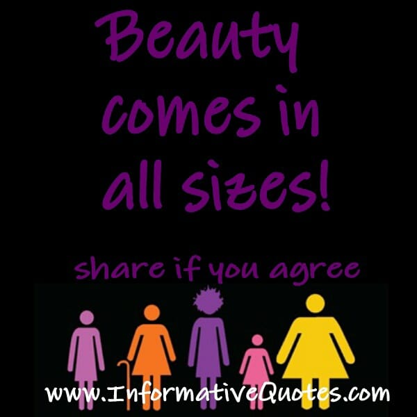 Beauty comes in all sizes