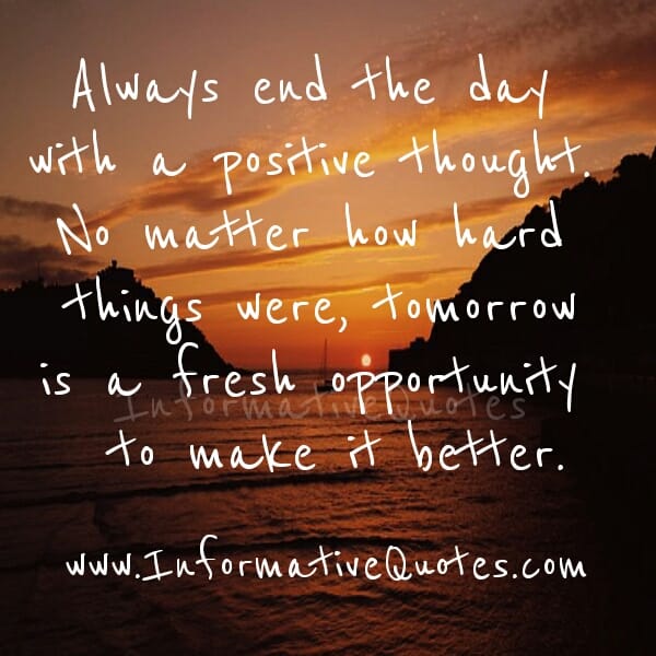 No matter how hard things were
