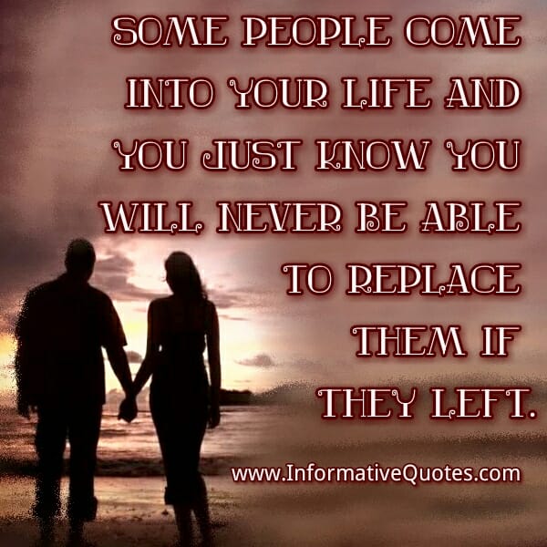 You can never replace some people in your Life
