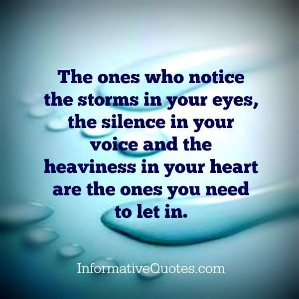 The heaviness in your heart