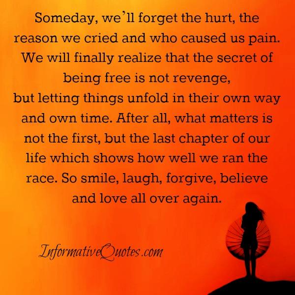The last chapter of our life