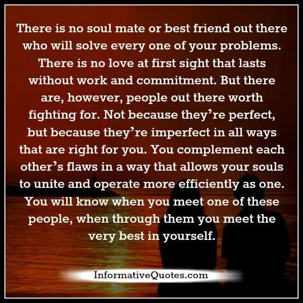 There are people out there worth fighting for