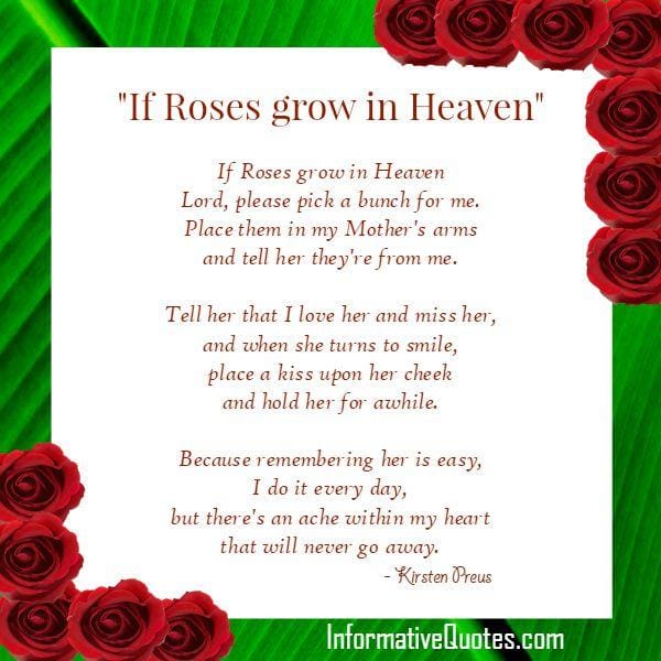 There's an ache within my heart that will never go away
