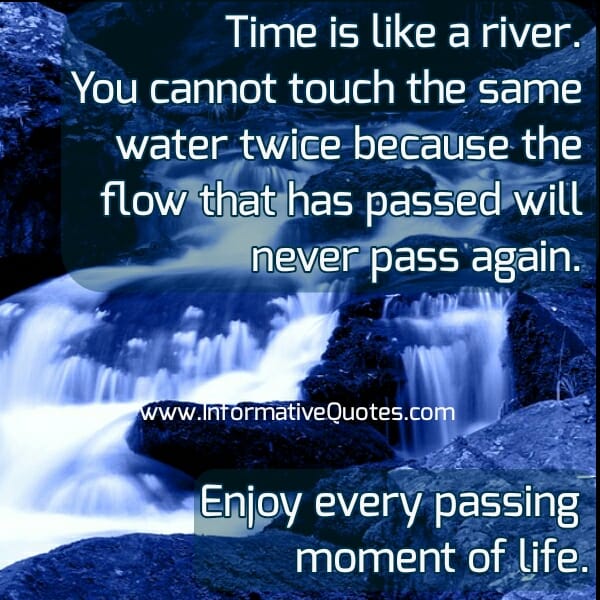 Time is like a River