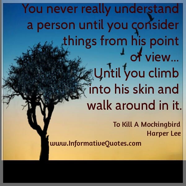 How to understand a person?