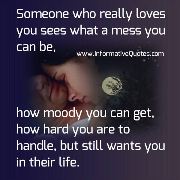 Someone who really Loves you